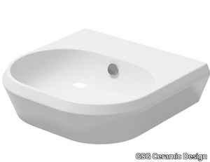 CRUISE - Oval single ceramic washbasin _ GSG Ceramic Design