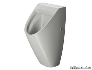 COLOR ELEMENTS 35X31 - Suspended ceramic urinal _ GSI ceramica