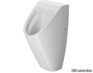 COMMUNITY 35X31 - Suspended ceramic urinal _ GSI ceramica