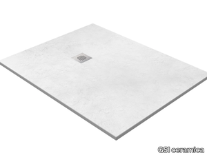 COMPSTONE 110x140 h3 - Compstone shower tray _ GSI ceramica