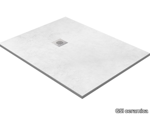 COMPSTONE 100x130 h3 - Compstone shower tray _ GSI ceramica