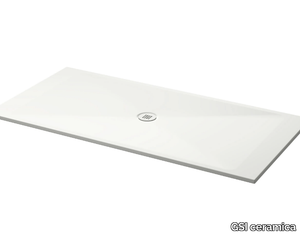 H2 180x90 - Ceramic shower tray _ GSI ceramica