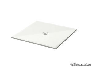 H2 100x100 - Ceramic shower tray _ GSI ceramica