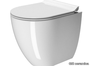 PURA 50/F - Floor mounted ceramic toilet _ GSI ceramica