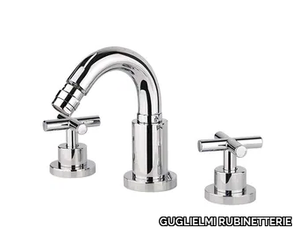 VERA - 3 hole bidet tap with swivel spout _ GUGLIELMI RUBINETTERIE