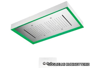 WATER THERAPY - LED 3-spray stainless steel overhead shower _ GUGLIELMI RUBINETTERIE