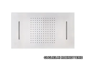 BD03010 - Built-in rectangular stainless steel overhead shower _ GUGLIELMI RUBINETTERIE