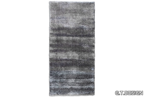 KAMA ARGENTO VERO - 60x120 cm - Solid-color viscose rug _ G.T.DESIGN