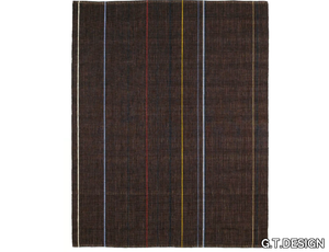 LOOP NORTH 200x250 cm - Rectangular striped jute rug _ G.T.DESIGN