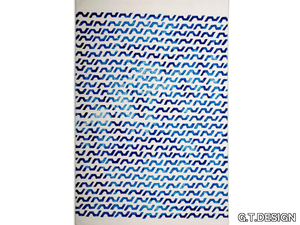 VOLARE INDACO 200x300 cm - Patterned rectangular wool rug _ G.T.DESIGN