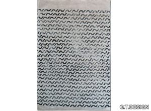 VOLARE GRIGIO 200x300 cm - Handmade wool rug with geometric shapes _ G.T.DESIGN