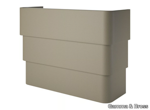 QL DESK - Eco-leather reception desk _ Gamma & Bross