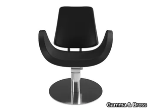 ALIPES SUPERSILVER BLACK - Hairdresser chair _ Gamma & Bross