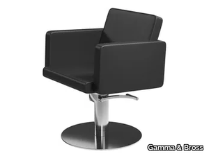 OLMA SUPERSILVER BLACK - Hairdresser chair _ Gamma & Bross