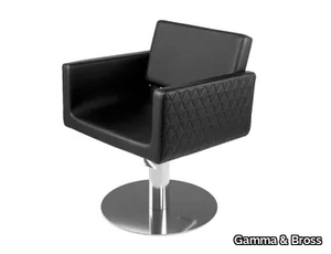 U-SHAPE QUILT SUPERSILVER - Hairdresser chair _ Gamma & Bross