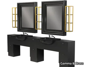 BACKINBLACK - Workstation for hairdresser _ Gamma & Bross