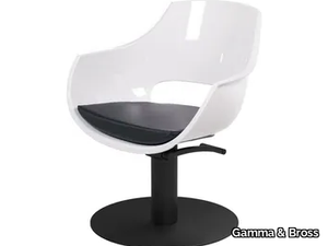 CLARA SUPERBLACK - Hairdresser chair _ Gamma & Bross