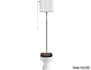 POMPEI - Floor mounted ceramic toilet with external cistern _ Gaia Mobili