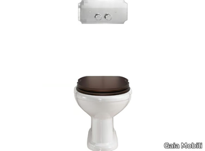 POMPEI - Floor mounted ceramic toilet _ Gaia Mobili