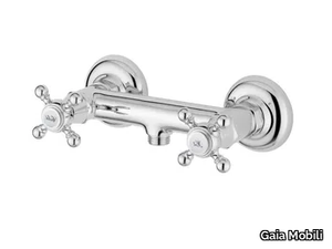 JULIA - 2 hole Recessed external steel shower set _ Gaia Mobili