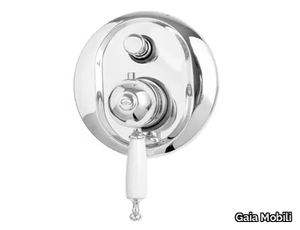 CANTERBURY - Single handle steel shower mixer with diverter _ Gaia Mobili