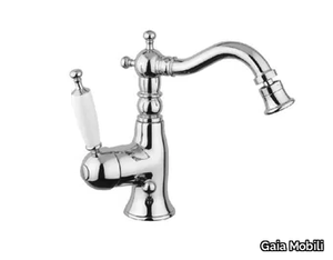 CANTERBURY - Countertop single handle steel bidet mixer _ Gaia Mobili