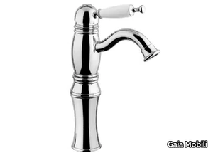 CANTERBURY - High countertop single handle steel washbasin mixer _ Gaia Mobili