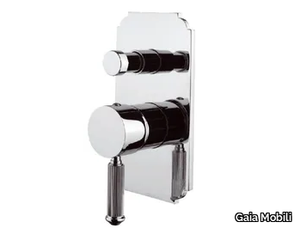 OLYMPIA - Single handle steel shower tap with diverter _ Gaia Mobili