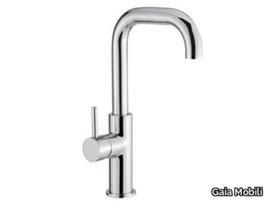 TOKYO - Countertop single handle steel washbasin tap _ Gaia Mobili