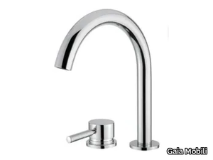 TOKYO - 2 hole single handle steel washbasin tap _ Gaia Mobili