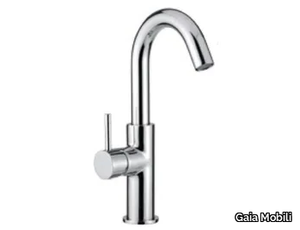 TOKYO - Countertop single handle steel washbasin tap _ Gaia Mobili