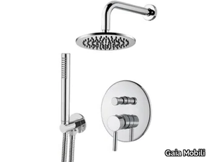 TOKYO - Recessed steel shower set with hand shower _ Gaia Mobili