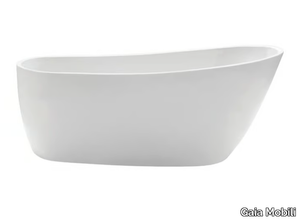 ROLLS ROYCE - Asymmetric freestanding acrylic bathtub _ Gaia Mobili