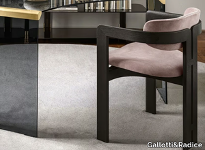 0419 - Upholstered velvet chair with armrests _ Gallotti&Radice