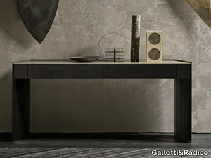 ATHUS - Rectangular ash console table _ Gallotti&Radice