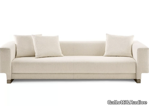 ELISSA - 4 seater fabric sofa with removable cover _ Gallotti&Radice