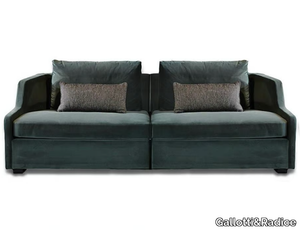 FIRST - Modular velvet sofa _ Gallotti&Radice