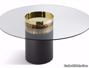 HAUMEA-T - Round crystal living room table _ Gallotti&Radice