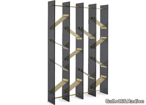 ISOLA - Freestanding crystal bookcase _ Gallotti&Radice