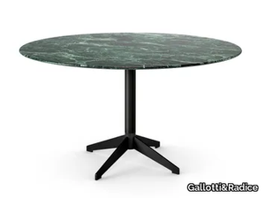 ZEN BLACK - Round marble table _ Gallotti&Radice