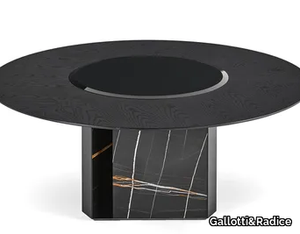 PLATIUM ROUND - Round ash living room table _ Gallotti&Radice