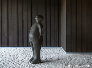 THE VISITOR BRONZE - Bronze sculpture _ Gardeco Objects