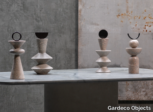 CONSTANTIN TOTEM - Natural stone sculpture _ Gardeco Objects