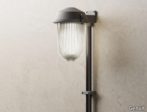 GLOBO GRAPHITE - Anodized aluminium wall lamp protection _ Genuit