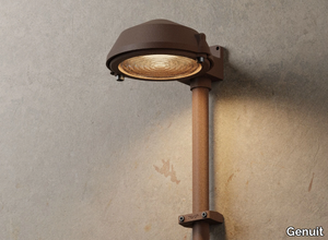 SPOT CORTEN - Powder coated aluminium wall lamp _ Genuit