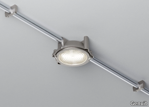 SPOT SILVER - Natural aluminium ceiling lamp _ Genuit