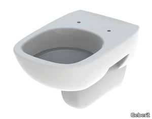 FANTASIA - Wall-hung Vitreous China toilet _ Geberit