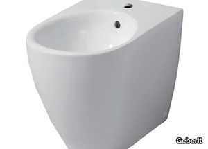 ICON - Floor mounted back to wall bidet _ Geberit