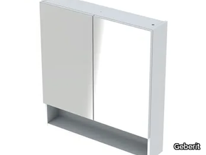 SELNOVA SQUARE - Bathroom mirror with cabinet _ Geberit