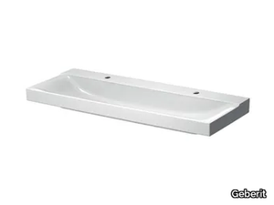 XENO² - Double rectangular washbasin _ Geberit